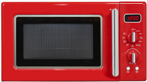 EXQUISIT Mikrowelle m.Grill RMW720-3GDIG rot EXQUISIT Mikrowelle m.Grill RMW720-3GDIG rot