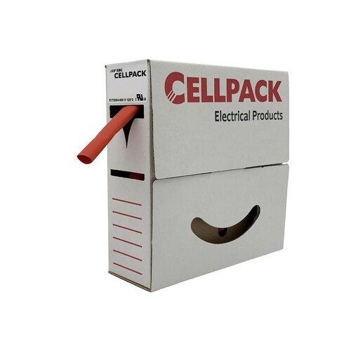 Cellpack Schrumpfschlauch in Abrollbox 7m SB/18-6/rot/7m Cellpack Schrumpfschlauch in Abrollbox 7m SB/18-6/rot/7m