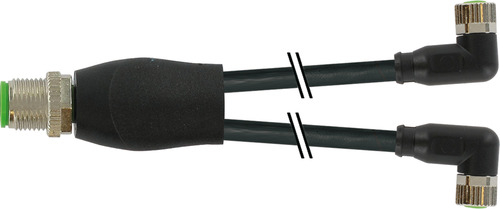 Murrelektronik M12-Y-Verteiler auf M8 Bu. gew. 7000-40841-6300150 Murrelektronik M12-Y-Verteiler auf M8 Bu. gew. 7000-40841-6300150