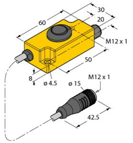 Turck Teach Adapter TX1-Q20L60