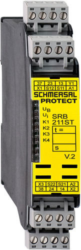 Schmersal Sicherheits-Relaisbaustein SRB211ST (V2)