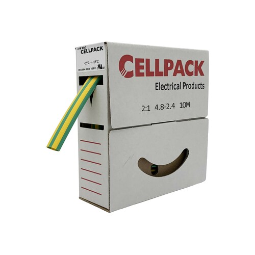 Cellpack Schrumpfschlauch in Abrollbox 10m SB 4.8-2.4 gg