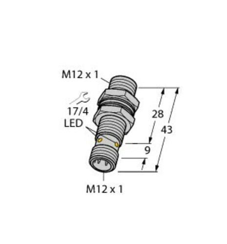 Turck Sensor induktiv BI4-G12K-AP6X-H1141