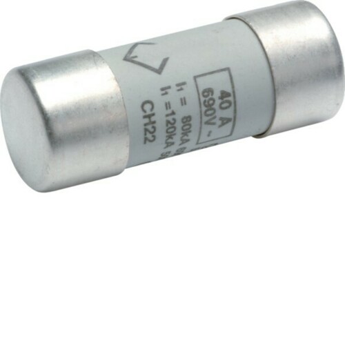 Hager Zylindersicherung 22x58mm gG 40A LF540G Hager Zylindersicherung 22x58mm gG 40A LF540G