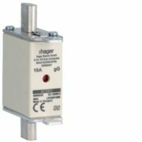Hager NH-Sicherung NH000 gG 690V 16A K-Melder LNH00016M6