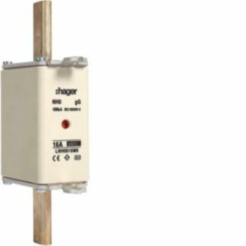 Hager NH-Sicherung NH0 gG 690V 16A K-Melder LNH0016M6
