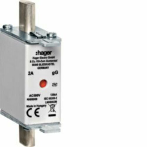 Hager NH-Sicherung NH000 gG 500V 20A K-Melder LNH0020M