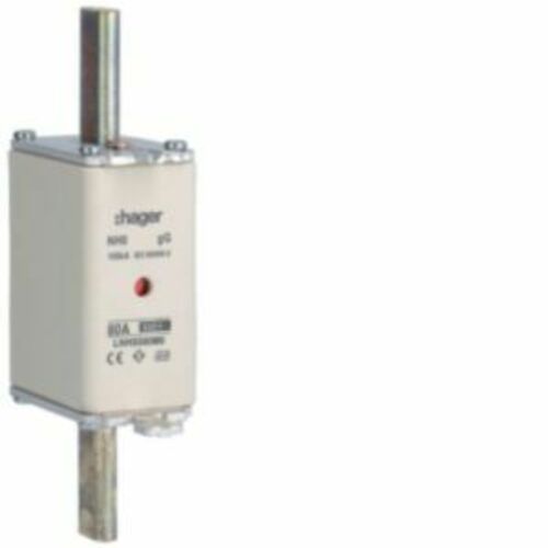 Hager NH-Sicherung NH0 gG 690V 80A K-Melder LNH0080M6