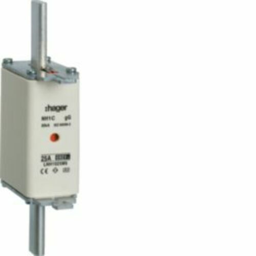 Hager NH-Sicherung NH1C gG 690V 25A K-Melder LNH1025M6