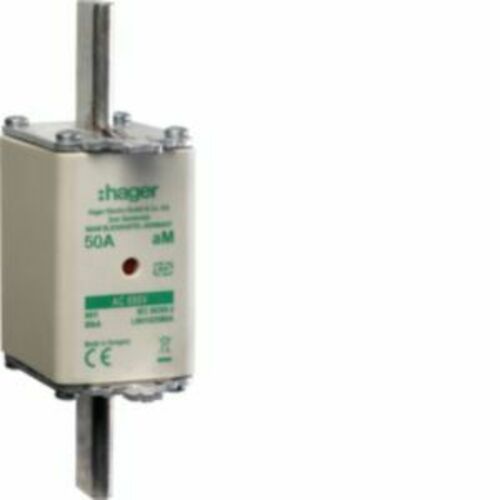Hager NH-Sicherung NH1 690V aM 50A K-Melder LNH1050M6A