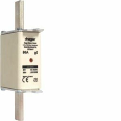 Hager NH-Sicherung NH1C gG 690V 80A K-Melder LNH1080M6