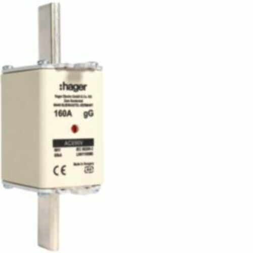Hager NH-Sicherung NH1 gG 690V 160A K-Melder LNH1160M6