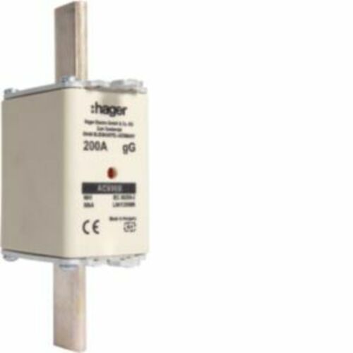 Hager NH-Sicherung NH1 gG 690V 200A K-Melder LNH1200M6