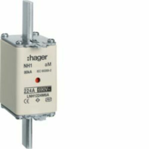 Hager NH-Sicherung NH1 690V aM 224A K-Melder LNH1224M6A