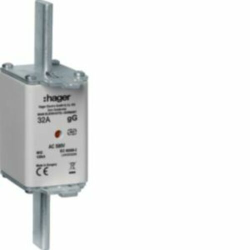 Hager NH-Sicherung NH2C gG 500V 32A K-Melder LNH2032M