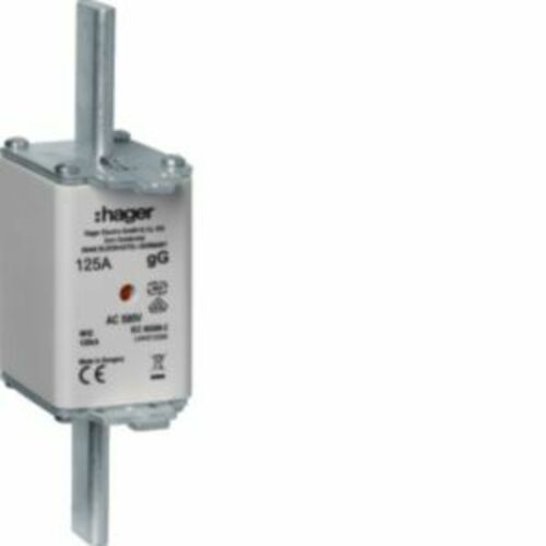 Hager NH-Sicherung NH2C gG 500V 125A K-Melder LNH2125M