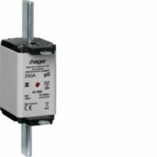 Hager NH-Sicherung NH2C gG 500V 250A Iso-Griff LNH2250MK