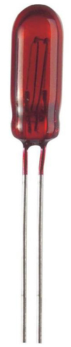 Scharnberger+Hasenbein Miniaturglühlampe 2,3x6mm 16V 30mA rot Draht 21408
