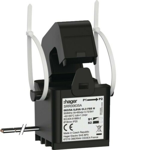 Hager Klappwandler SC1 18mm 063/5A SRR00635A Hager Klappwandler SC1 18mm 063/5A SRR00635A