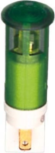 Scharnberger+Hasenbein LED-Signalleuchte rund 10mm 130VAC u-grün 33317