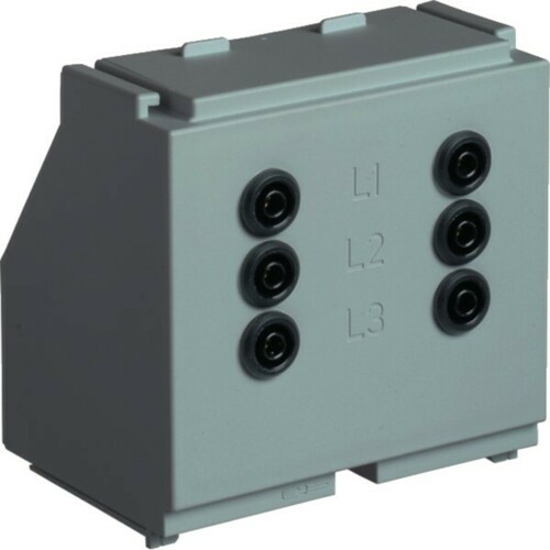 Hager Messgerätehalter kurz 3phasig FV+ Gr.1-3 LV8ZMKD