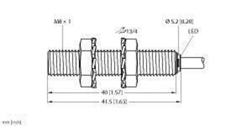 Turck Sensor induktiv BI2-EG08-AN6X