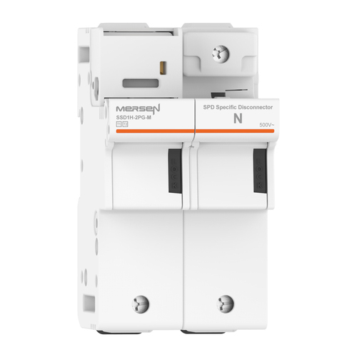 Mersen SPD spez. Trennschalter Typ 1+2, Iimp 25 kA SSD1H-2PG-M