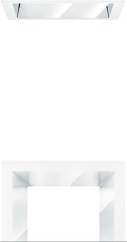 Zumtobel Group Vorsatz klar IP54 Q190 WH PANOS INF #60800693