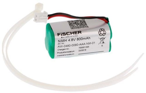 Fischer Akkuwürfel 4,8V/0.8Ah AW-0480-0080AAA-NM01