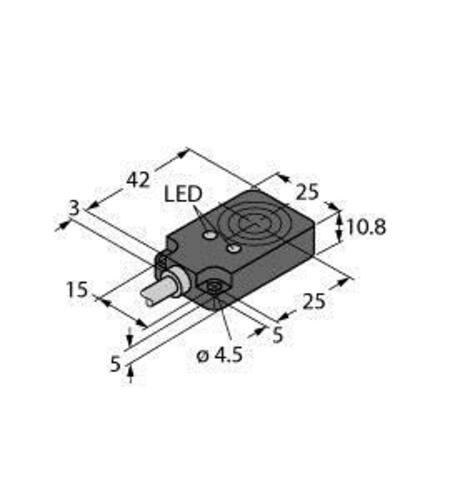 Turck Sensor induktiv BI8U-Q08- #1662028
