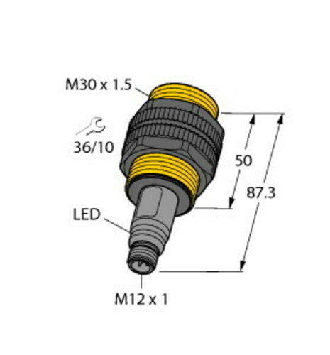 Turck Sensor kapazitiv BCT10S30UP6X2H1151