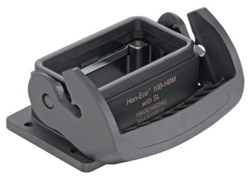Harting Anbaugehäuse Baugröße: 10B Längsbügel Polyamid 19430100340 Harting Anbaugehäuse Baugröße: 10B Längsbügel Polyamid 19430100340