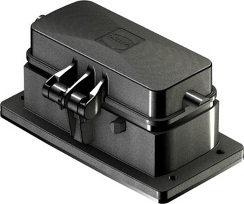 Harting Anbaugehäuse Kunststoff- kappe Baugröße: 16B 19430160322 Harting Anbaugehäuse Kunststoff- kappe Baugröße: 16B 19430160322