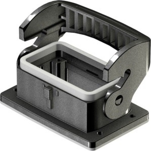 Harting Anbaugehäuse Baugröße: 10B Längsbügel Polyamid 19432100340 Harting Anbaugehäuse Baugröße: 10B Längsbügel Polyamid 19432100340