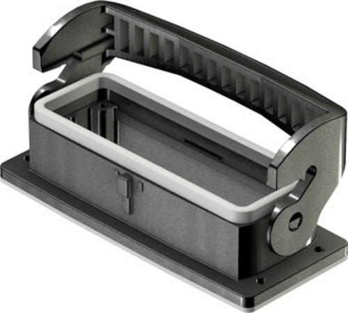 Harting Anbaugehäuse Baugröße: 24B Längsbügel Polyamid 19432240340 Harting Anbaugehäuse Baugröße: 24B Längsbügel Polyamid 19432240340