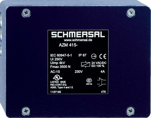 Schmersal Sicherheitszuhaltung AZM41511/11ZPK230VAC