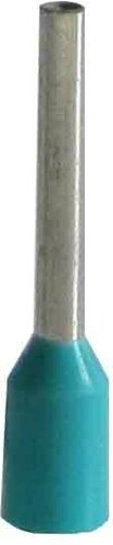 Zoller+Fröhlich Aderendhülse isoliert 0,34/8L AWG22 türkis V30AE000004