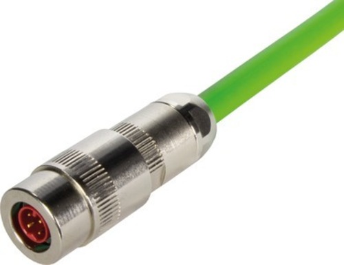 Harting Kabelsteckverbinder gerade Stift P-Kodierung 21021451430