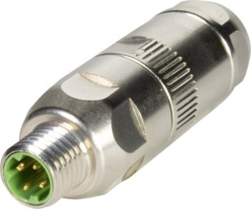 Harting Kabelsteckverbinder gerade Stift D-Kodierung 21021851405