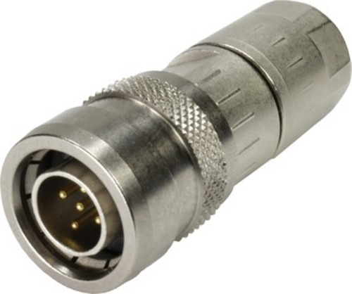 Harting Kabelsteckverbinder gerade Stift D-Kodierung 21033821401