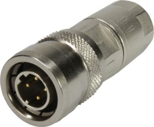 Harting Kabelsteckverbinder gerade Stift D-Kodierung 21038811430