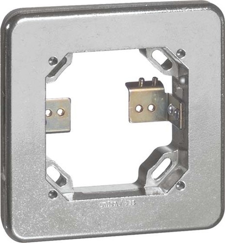 Peha Rahmen 1-fach aluminium für UP-Geräte D 371.69 AGU WU