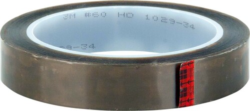 3M Deutschland Isolierband PTFE-Folie 19mm x33m x0,1mm, br ET6019x33