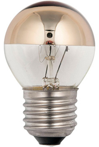 Scharnberger+Hasenbein Tropfenlampe 45x72mm E27 230V 40W gold 43003