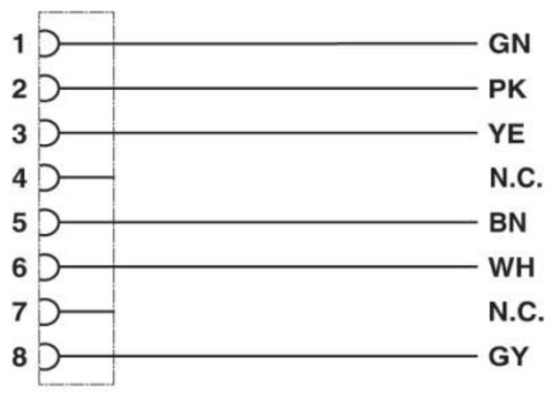 Phoenix Contact Sensor-/Aktor-Kabel 6-pol.gelb 10m SAC-6P-10,0 #1554212 Phoenix Contact Sensor-/Aktor-Kabel 6-pol.gelb 10m SAC-6P-10,0 #1554212