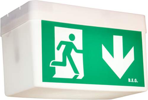 BEG Brück Electronic LED-Rettungszeichenleuchte 3h BD21/6/3DALI-LED