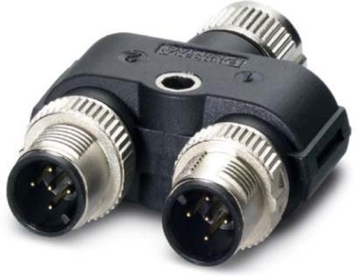 Phoenix Contact Y-Verteiler 5-polig Bu/ger M12 SAC-5PY-F/2XM VP SH