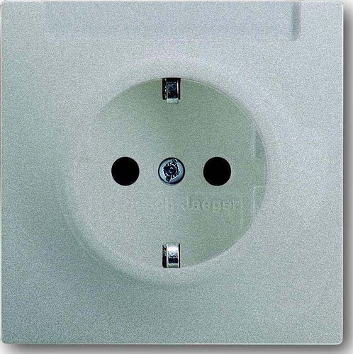Busch-Jaeger Steckdose alu/si 20 EUN-783 Busch-Jaeger Steckdose alu/si 20 EUN-783