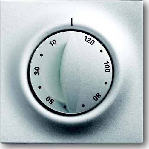 Busch-Jaeger Zentralscheibe alu/si Zeitschaltuhr,120Min 1771-783 Busch-Jaeger Zentralscheibe alu/si Zeitschaltuhr,120Min 1771-783