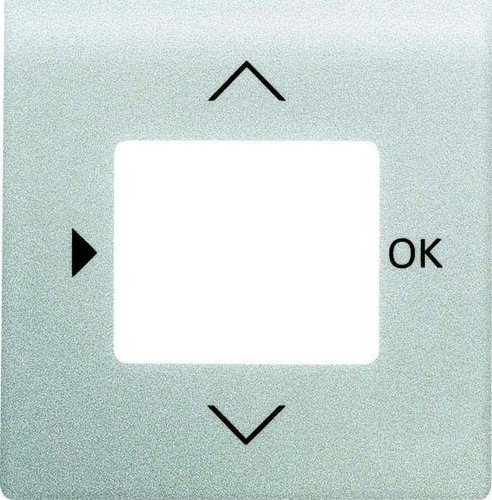Busch-Jaeger Zentralscheibe alu/si f.Timer-Bedienelem. 6435-783 Busch-Jaeger Zentralscheibe alu/si f.Timer-Bedienelem. 6435-783